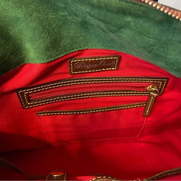 DOONEY & BOURKE / Python Reptile Metallic Hobo Shoulder Bag - Picture 10 of 16